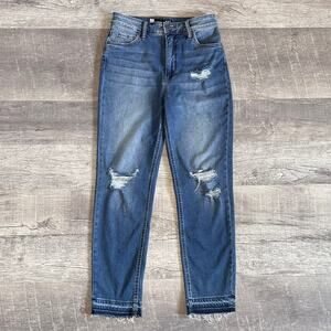 KUT from the Kloth Naomi Fab Ab Ankle Straight Jean Womens 2 (27X27) Hi Rise